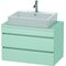 Duravit Konsolenunterschrank DURASTYLE 512x800x478mm lichtblau matt