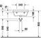 Duravit Waschtisch STARCK 3 MED o ÜL m HLB HL-Vorstich 500x360mm weiß WG