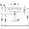 Duravit Waschtisch STARCK 3 MED o ÜL m HLB HL-Vorstich 600x450mm weiß WG