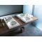 Duravit Aufsatzbecken ARCHITEC o ÜL m HLB 500x500mm geschli o HL weiß