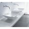 Duravit Aufsatzbecken BACINO m ÜL o HLB 550x420mm o Hahnloch weiß WG