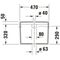 Duravit Spülkasten STARCK 3 475x210mm Anschluss links/rechts, weiß