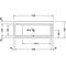 Duravit Rechteck-Badewanne VERO 1700x700mm, 1 Rückenschräge links weiß