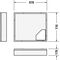 Duravit Wannenträger D-CODE für 720105, 900x800mm