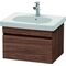 Duravit Waschtischunterbau DURASTYLE 453x600x398mm nussbaum dunkel