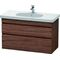 Duravit Waschtischunterbau DURASTYLE 453x1000x610mm nussbaum dunkel