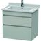Duravit Waschtischunterbau DURASTYLE 470x650x618mm betongrau matt