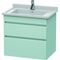 Duravit Waschtischunterbau DURASTYLE 470x650x618mm lichtblau matt