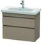Duravit Waschtischunterbau DURASTYLE 730x350mm leinen