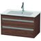 Duravit Waschtischunterbau KETHO 480x800x475mm nussbaum dunkel