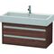 Duravit Waschtischunterbau KETHO 440x950x410mm nussbaum dunkel