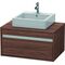 Duravit Waschtischunterbau KETHO 550x800x426mm nussbaum dunkel