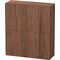 Duravit Halbhochschrank L-CUBE 700x243x800mm nussbaum dunkel