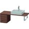Duravit Konsolenunterschrank L-CUBE 400x320x477mm nussbaum dunkel