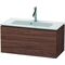 Duravit WTU Compact L-CUBE 400x820x391mm nussbaum dunkel