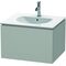 Duravit Waschtischunterbau L-CUBE 514x620x400mm betongrau matt