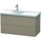 Duravit Waschtischunterbau L-CUBE 820x481x555mm leinen