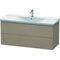 Duravit Waschtischunterbau L-CUBE 1220x481x555mm leinen