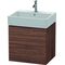 Duravit Waschtischunterbau L-CUBE 544x584x459mm nussbaum dunkel