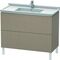Duravit Waschtischunterbau L-CUBE 469x1020x712mm leinen