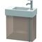 Duravit Waschtischunterbau VERO AIR 436x484x211mm Ans li cappuc. hochglanz