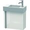Duravit Waschtischunterbau VERO AIR 436x484x211mm Ans rechts weiß hochglanz