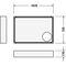 Duravit Wannenträger D-CODE für 720097, 1100x750mm