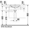 Duravit Einbauwaschtisch DURASTYLE o ÜL HLB 430x430mm ohne Hahnloch weiß