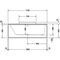 Duravit Rechteck-Badewanne DURASTYLE 1 Rückenschräge links 1700x700mm weiß