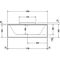 Duravit Rechteck-Badewanne DURASTYLE 2 Rückenschrägen 1800x800mm weiß