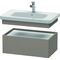 Duravit Unterschrank DURASTYLE 448x730x282mm basalt matt/basalt matt