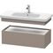 Duravit Unterschrank DURASTYLE 448x930x282mm basalt matt/basalt matt
