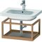 Duravit Ablage DURASTYLE 440x590x300mm basalt matt/eiche massiv