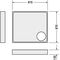 Duravit Wannenträger für 720120, 1000x900mm