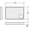 Duravit Wannenträger für 720121, 1200x800mm