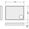 Duravit Wannenträger für 720122, 1200x900mm