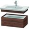 Duravit Unterschrank DURASTYLE 448x730x282mm nussbaum dunkel