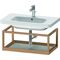 Duravit Ablage DURASTYLE 440x740x300mm betongr matt/eiche massiv