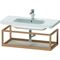 Duravit Ablage DURASTYLE 440x940x300mm taupe/eiche massiv