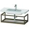 Duravit Ablage DURASTYLE 440x940x300mm taupe/nussbaum massiv