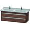 Duravit Waschtischunterbau KETHO 465x1200x480mm nussbaum dunkel