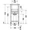 Duravit Waschtisch-Element DURASYSTEM 500x1148mm, Spezial, Trockenbau