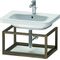 Duravit Ablage DURASTYLE 440x590x300mm weiß matt/nussbaum massiv