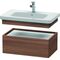 Duravit Unterschrank DURASTYLE 448x730x282mm nussbaum natur