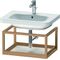 Duravit Ablage DURASTYLE 440x590x300mm we hochglanz/eiche massiv