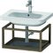 Duravit Ablage DURASTYLE 440x590x300mm grap matt/nussbaum massiv