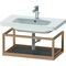 Duravit Ablage DURASTYLE 440x740x300mm graphit matt/eiche massiv