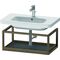 Duravit Ablage DURASTYLE 440x740x300mm grap matt/nussbaum massiv