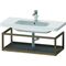 Duravit Ablage DURASTYLE 440x940x300mm grap matt/nussbaum massiv