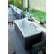 Duravit Rechteck-Badewanne P3 Comforts 1700x750mm, 1 Rückenschräge links weiß